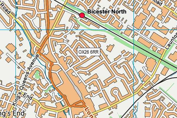 OX26 6RR map - OS VectorMap District (Ordnance Survey)