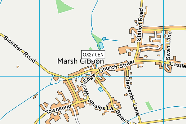 OX27 0EN map - OS VectorMap District (Ordnance Survey)