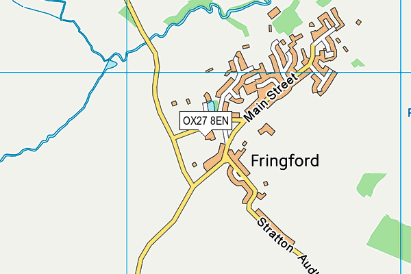 OX27 8EN map - OS VectorMap District (Ordnance Survey)