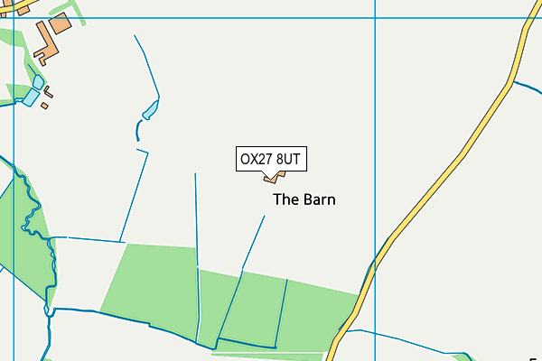 OX27 8UT map - OS VectorMap District (Ordnance Survey)