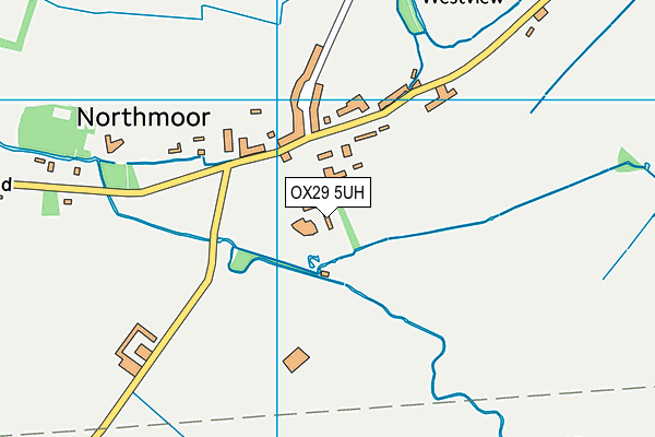 OX29 5UH map - OS VectorMap District (Ordnance Survey)