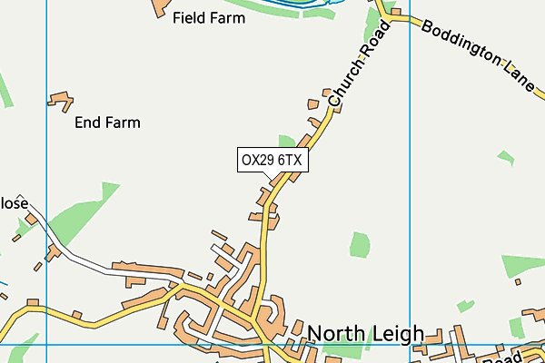 Map of YOULBURY LIMITED at district scale