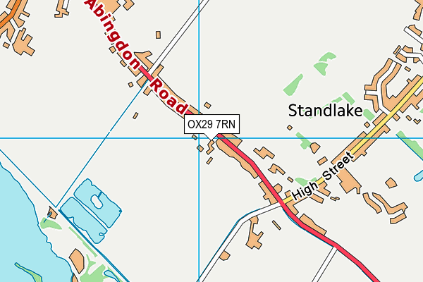 OX29 7RN map - OS VectorMap District (Ordnance Survey)