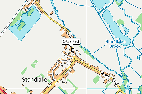 Map of WOODLAND CONTRACTING LTD at district scale