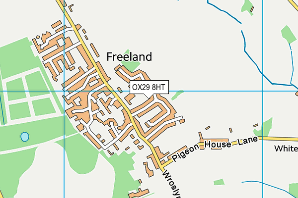 OX29 8HT map - OS VectorMap District (Ordnance Survey)