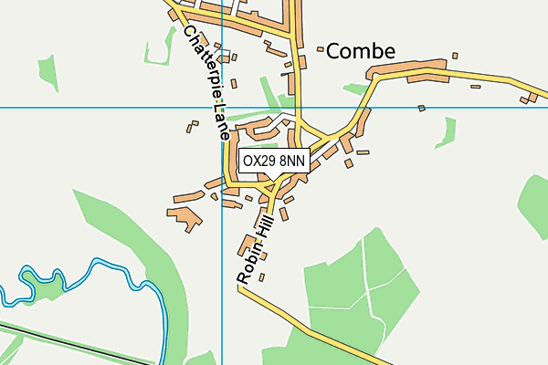 OX29 8NN map - OS VectorMap District (Ordnance Survey)