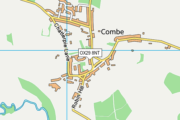 OX29 8NT map - OS VectorMap District (Ordnance Survey)