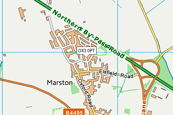 Map of THE OXFORD EDGE LTD at district scale