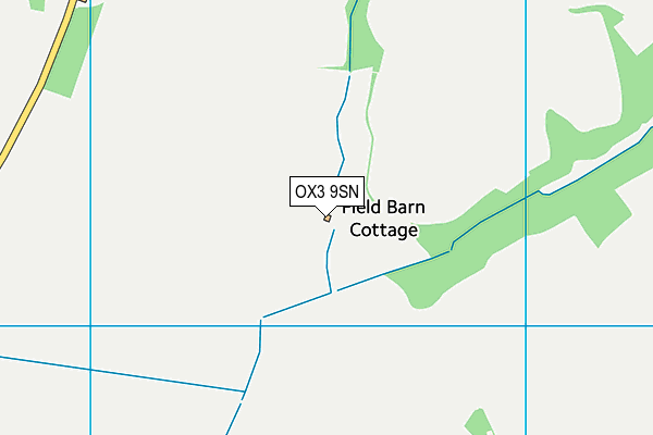 OX3 9SN map - OS VectorMap District (Ordnance Survey)
