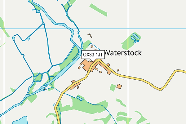OX33 1JT map - OS VectorMap District (Ordnance Survey)