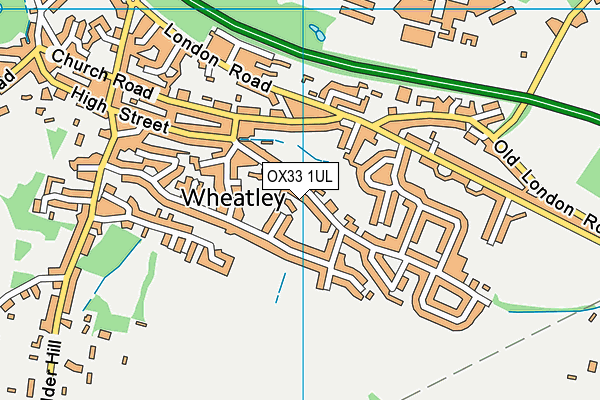 Map of THE STREET (WALLINGFORD) RESIDENTS ASSOCIATION LIMITED at district scale