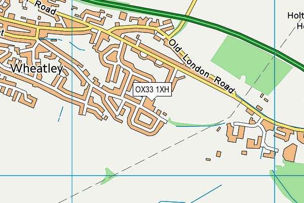 OX33 1XH map - OS VectorMap District (Ordnance Survey)