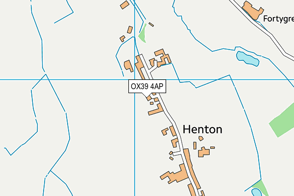 OX39 4AP map - OS VectorMap District (Ordnance Survey)