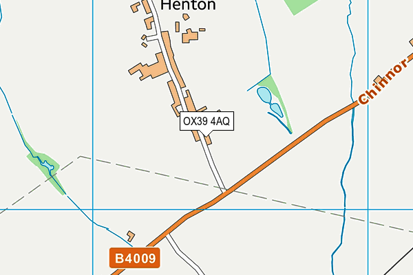 OX39 4AQ map - OS VectorMap District (Ordnance Survey)