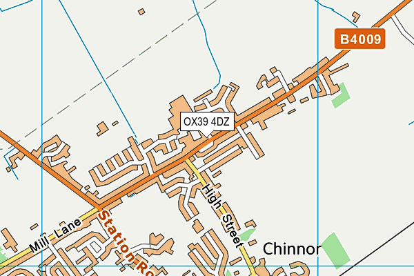 Map of CROMWELL COURT (CHINNOR) MANAGEMENT CO. LIMITED at district scale