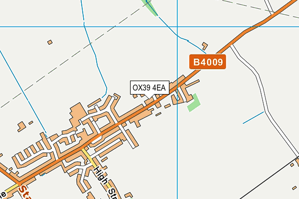 OX39 4EA map - OS VectorMap District (Ordnance Survey)