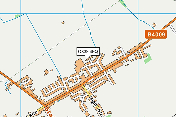 OX39 4EQ map - OS VectorMap District (Ordnance Survey)