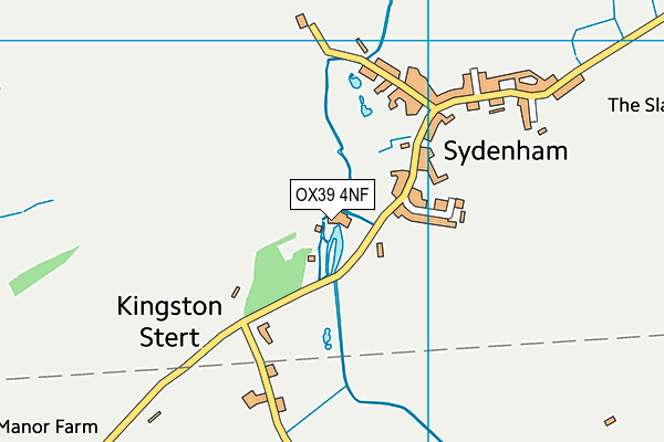 OX39 4NF map - OS VectorMap District (Ordnance Survey)