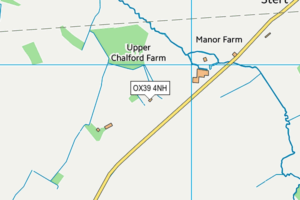 OX39 4NH map - OS VectorMap District (Ordnance Survey)