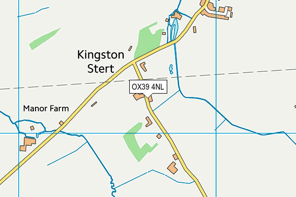 OX39 4NL map - OS VectorMap District (Ordnance Survey)