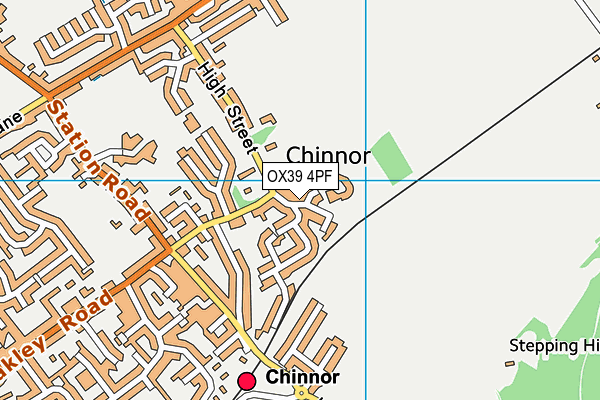 Map of CURRY LEAF CHINNOR LIMITED at district scale