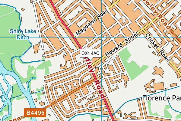 Map of LOVE COFFEE IFFLEY ROAD LTD at district scale