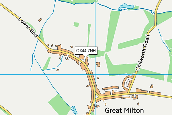 OX44 7NH map - OS VectorMap District (Ordnance Survey)