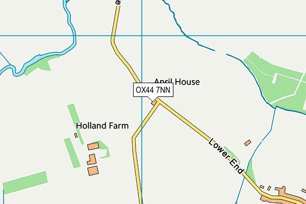 OX44 7NN map - OS VectorMap District (Ordnance Survey)