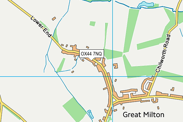 OX44 7NQ map - OS VectorMap District (Ordnance Survey)