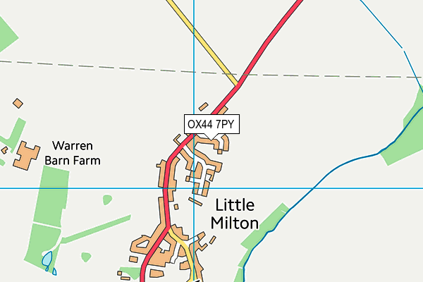 OX44 7PY map - OS VectorMap District (Ordnance Survey)