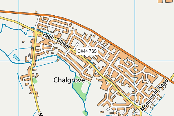 Map of CHALGROVE PHARMACY LTD at district scale