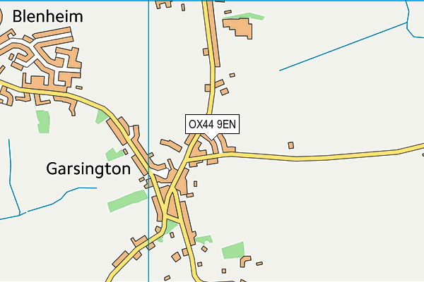 OX44 9EN map - OS VectorMap District (Ordnance Survey)