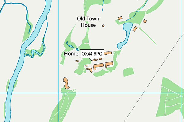 OX44 9PQ map - OS VectorMap District (Ordnance Survey)