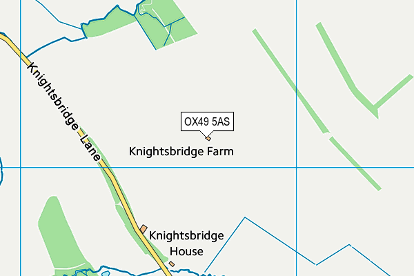 OX49 5AS map - OS VectorMap District (Ordnance Survey)