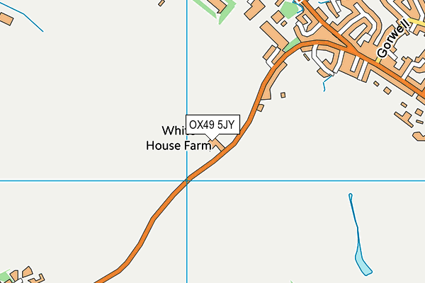 OX49 5JY map - OS VectorMap District (Ordnance Survey)