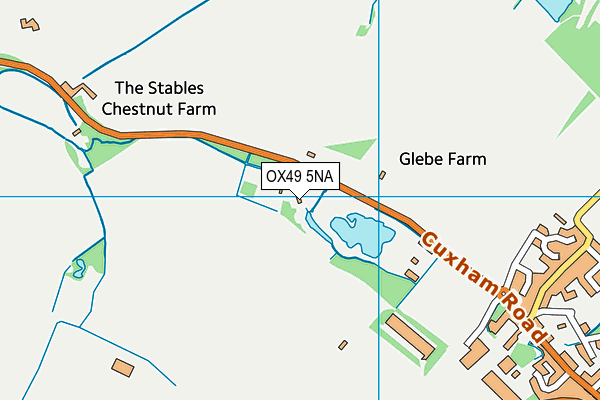 OX49 5NA map - OS VectorMap District (Ordnance Survey)