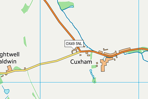 OX49 5NL map - OS VectorMap District (Ordnance Survey)