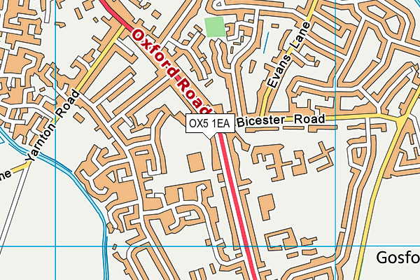 St Thomas More Catholic Primary School, Kidlington map (OX5 1EA) - OS VectorMap District (Ordnance Survey)