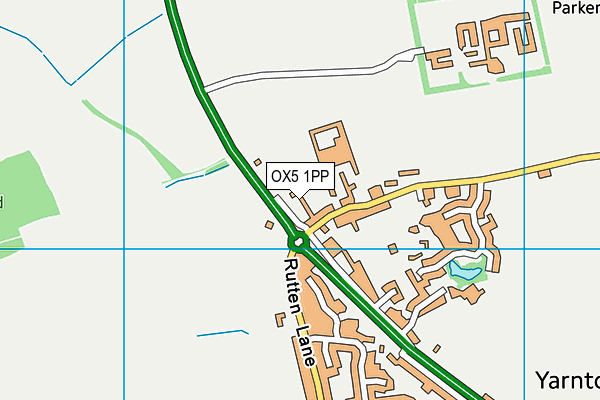 Map of OXFORD TRAVEL TRANSPORT LTD at district scale