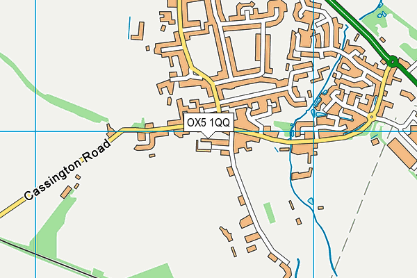 OX5 1QQ map - OS VectorMap District (Ordnance Survey)