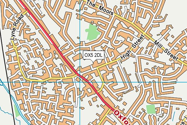 Map of HALLS OXFORD LIMITED at district scale