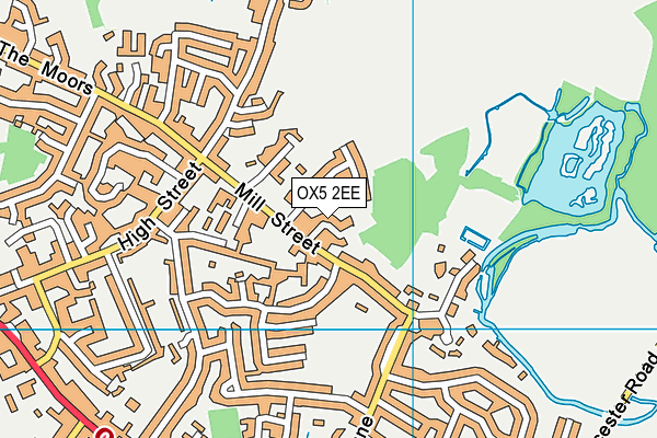 Map of OXFORD CREATIVE TECHNOLOGY LTD at district scale