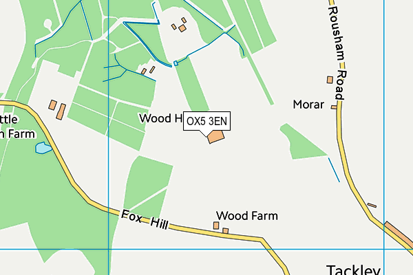 OX5 3EN map - OS VectorMap District (Ordnance Survey)