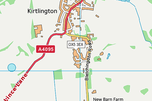 OX5 3EX map - OS VectorMap District (Ordnance Survey)