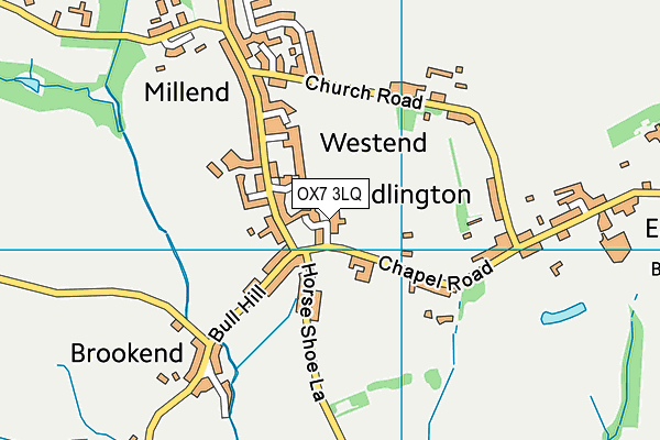 OX7 3LQ map - OS VectorMap District (Ordnance Survey)