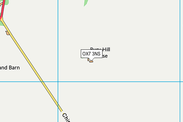 OX7 3NS map - OS VectorMap District (Ordnance Survey)