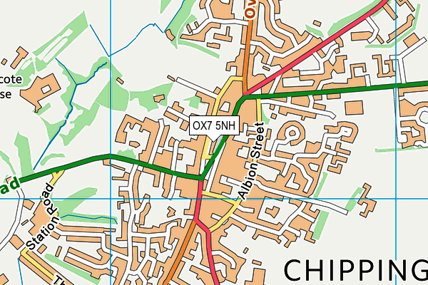 Map of CHIPPY PIZZA LTD at district scale