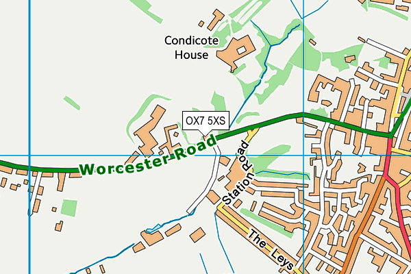 Map of WOODSTOCK FELT ROOFING LIMITED at district scale