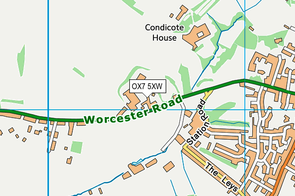 Map of COTSWOLD FLOORING LIMITED at district scale
