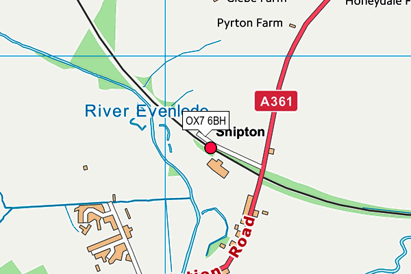 Map of BLACKTHORN LTD at district scale